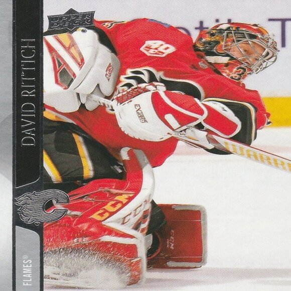 David Rittich - 2020/2021 Upper Deck Series 1 Hockey Card - Picture 1 of 2